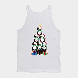 Bernese Mt Dog Puppy Christmas Tree Tank Top